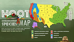 Endangered Species Map